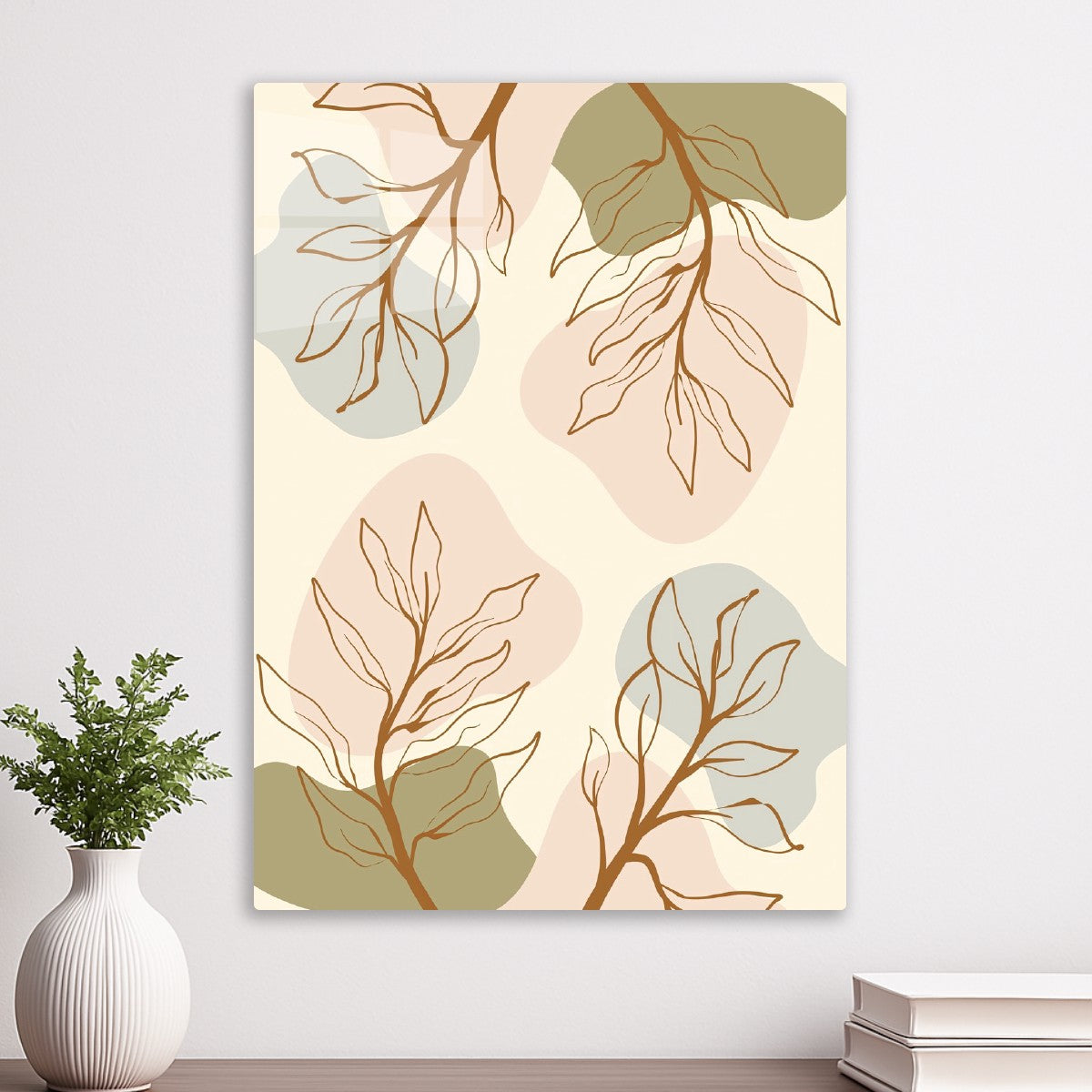Organic Leaves – Minimal Line 
