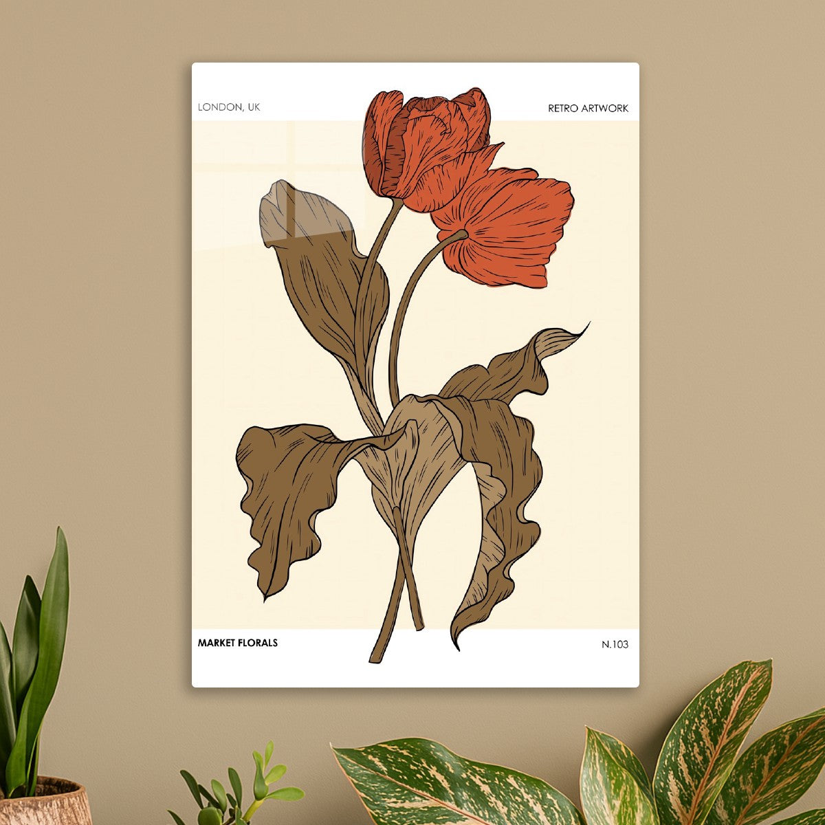 Market Florals – Retro Botanical