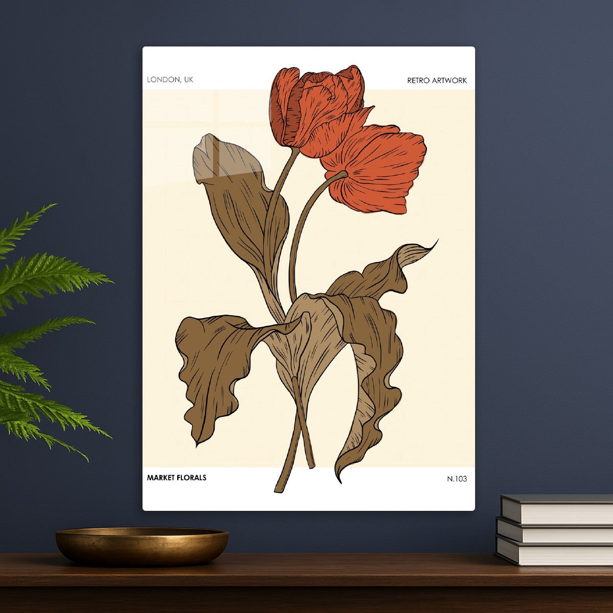 Market Florals – Retro Botanical