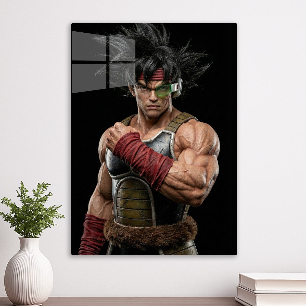 Bardock realistic portrait, Dragon ball