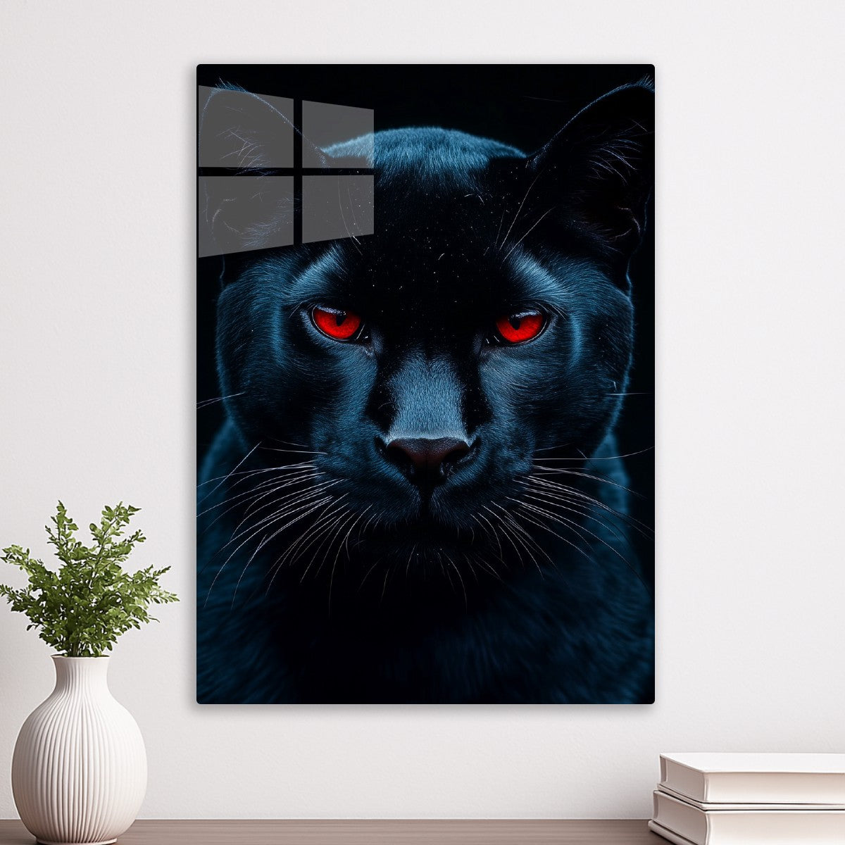 Red Eyes Black Panther 