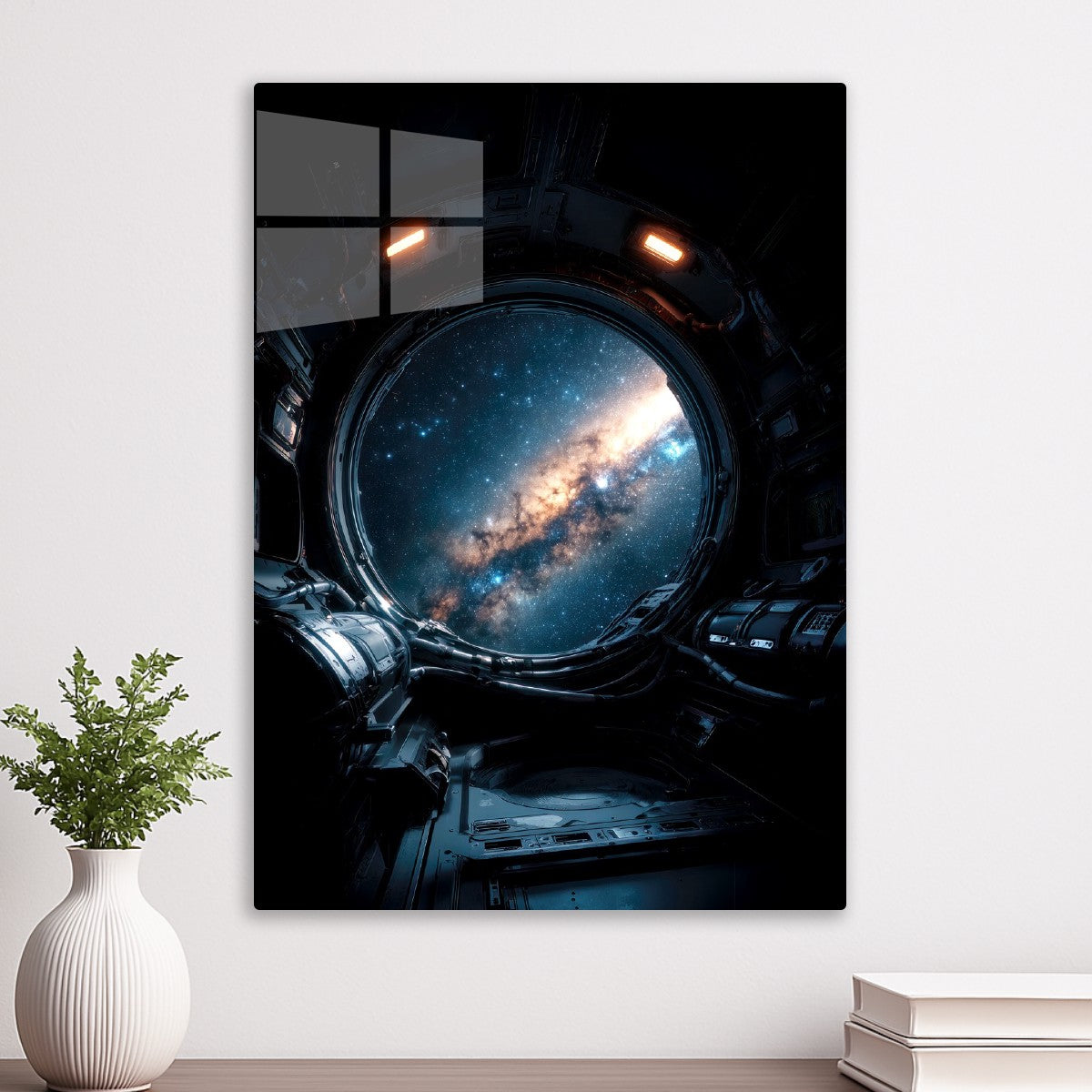 Galaxy View From Spacestation