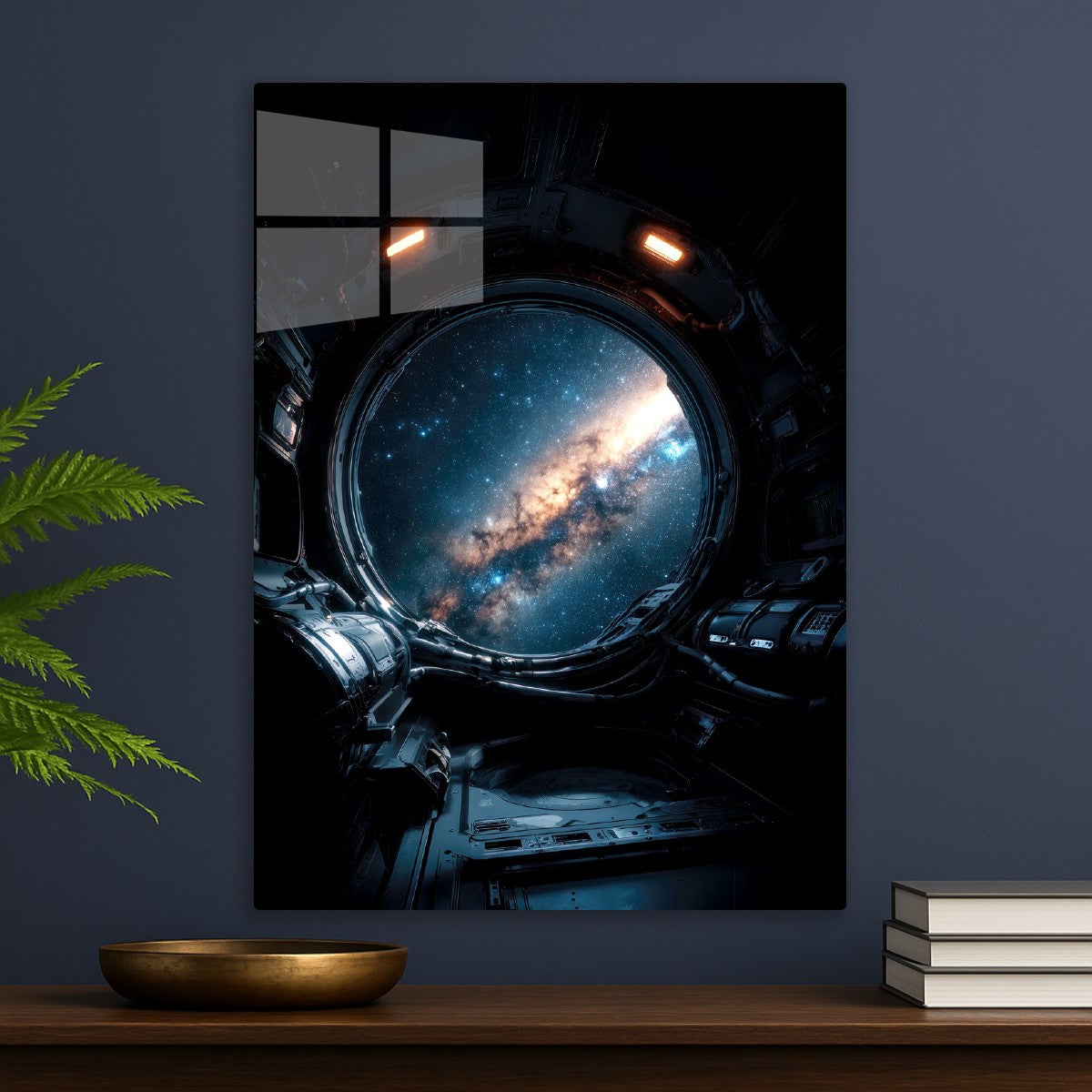 Galaxy View From Spacestation