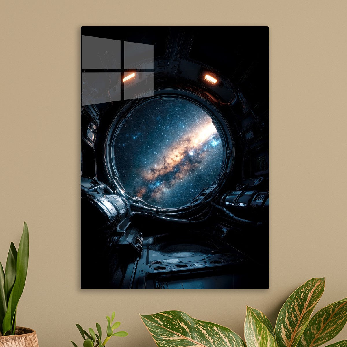 Galaxy View From Spacestation