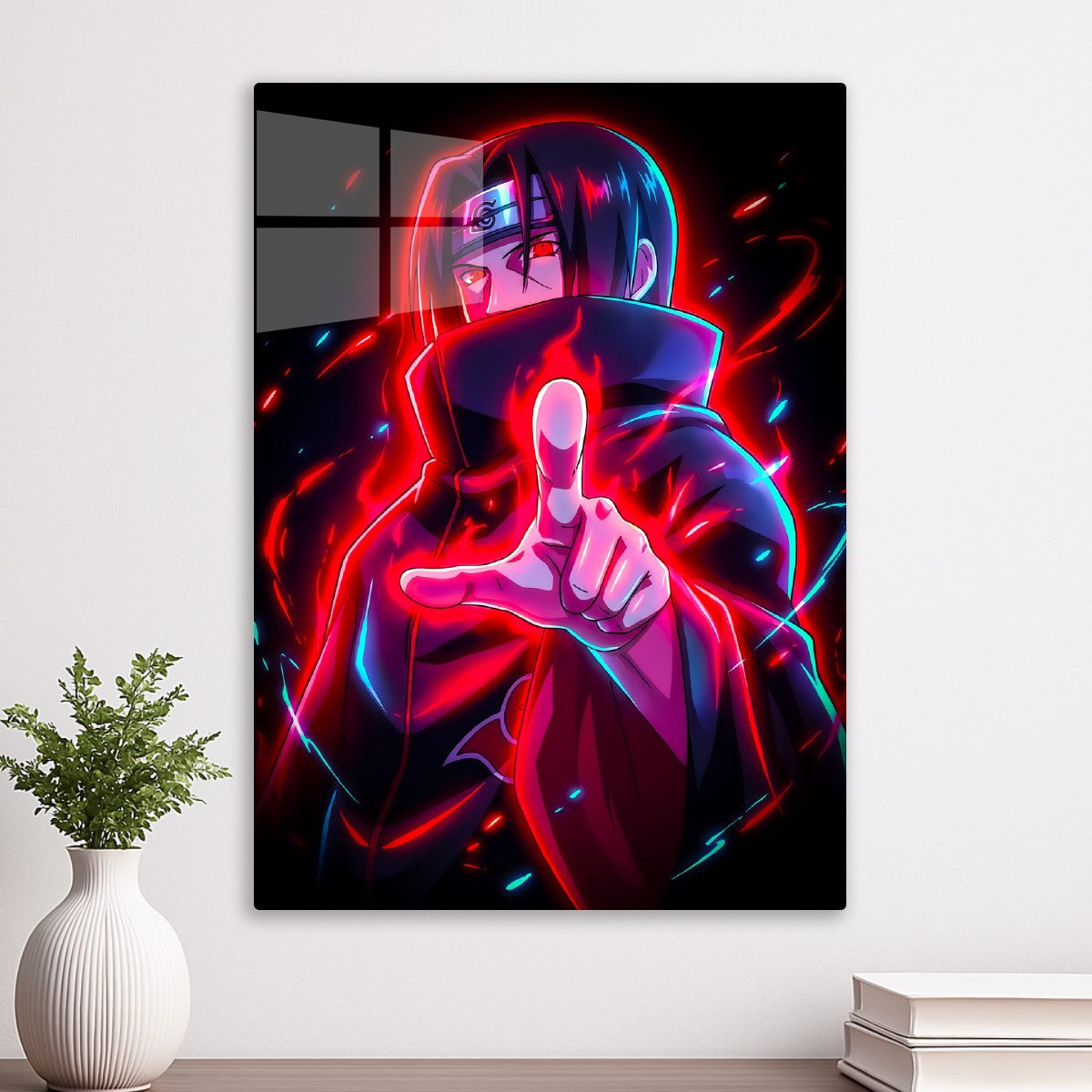 Itachi Uchiha Crimson Aura, Naruto