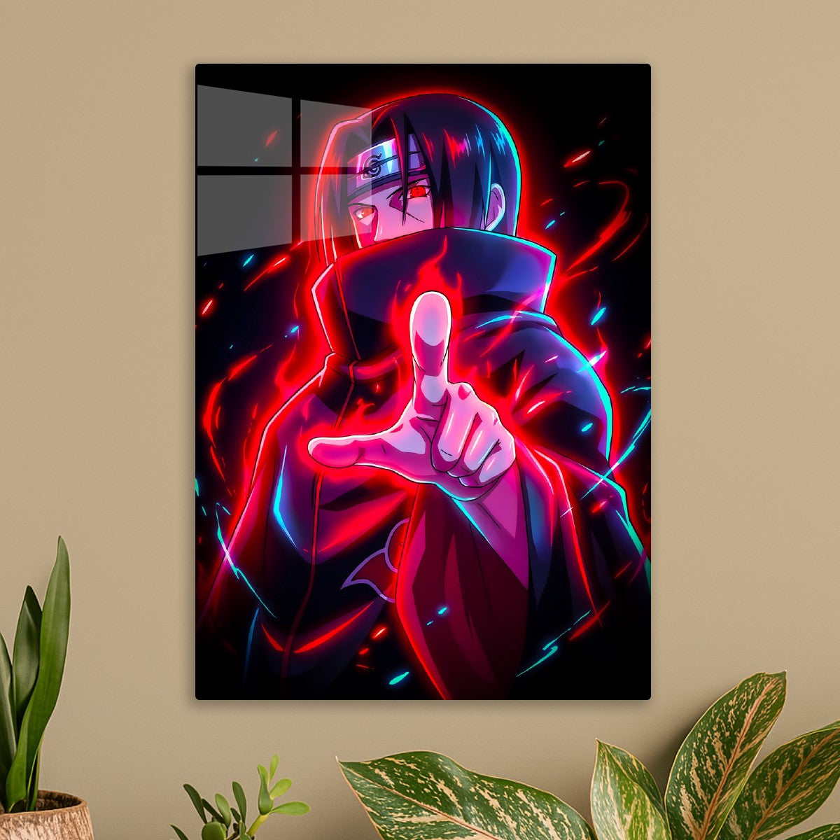 Itachi Uchiha Crimson Aura, Naruto