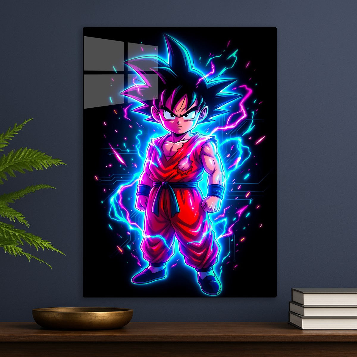 Kid Goku Neon Power, Dragon ball