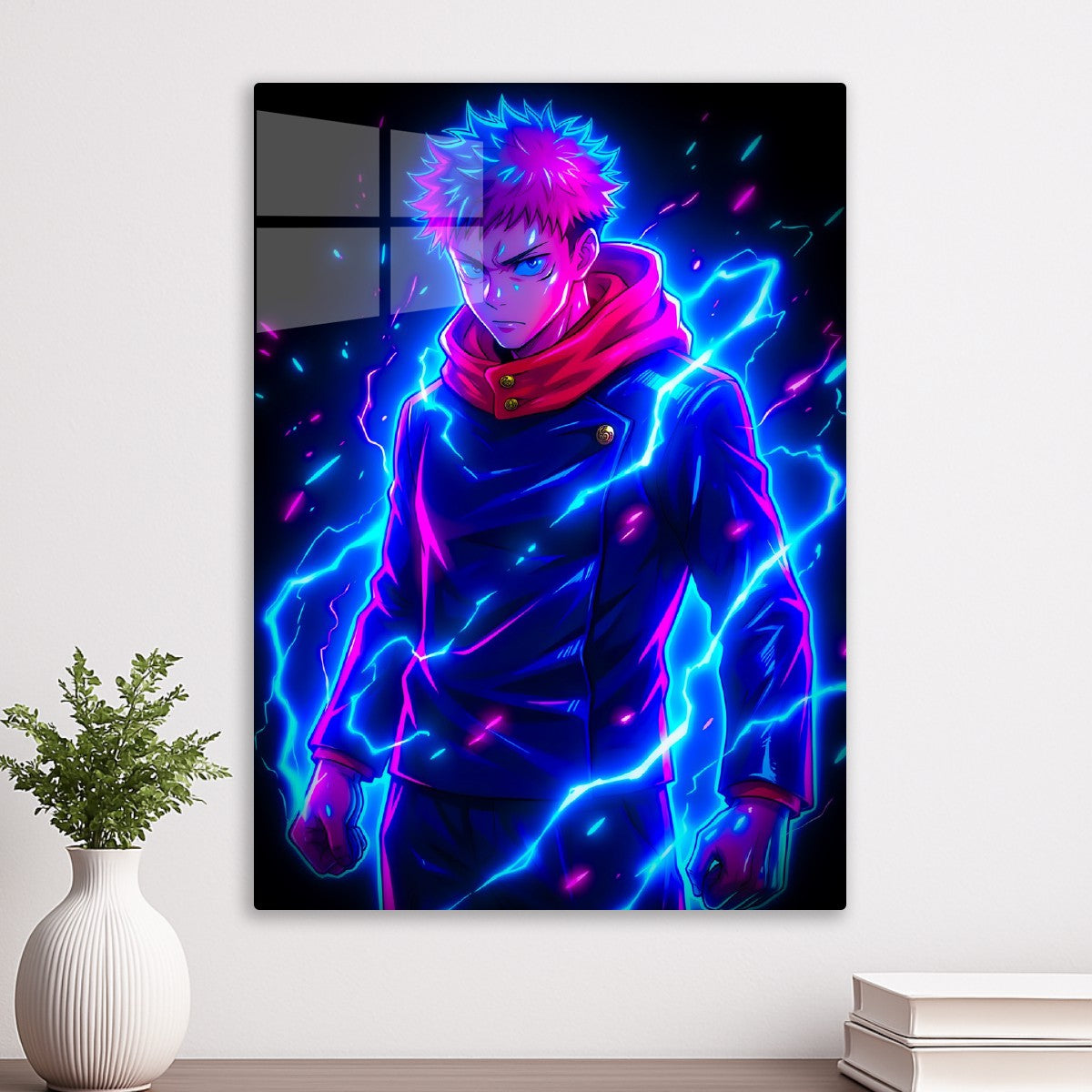 Yuji Itadori Neon Surge, Jujutsu Kaisen