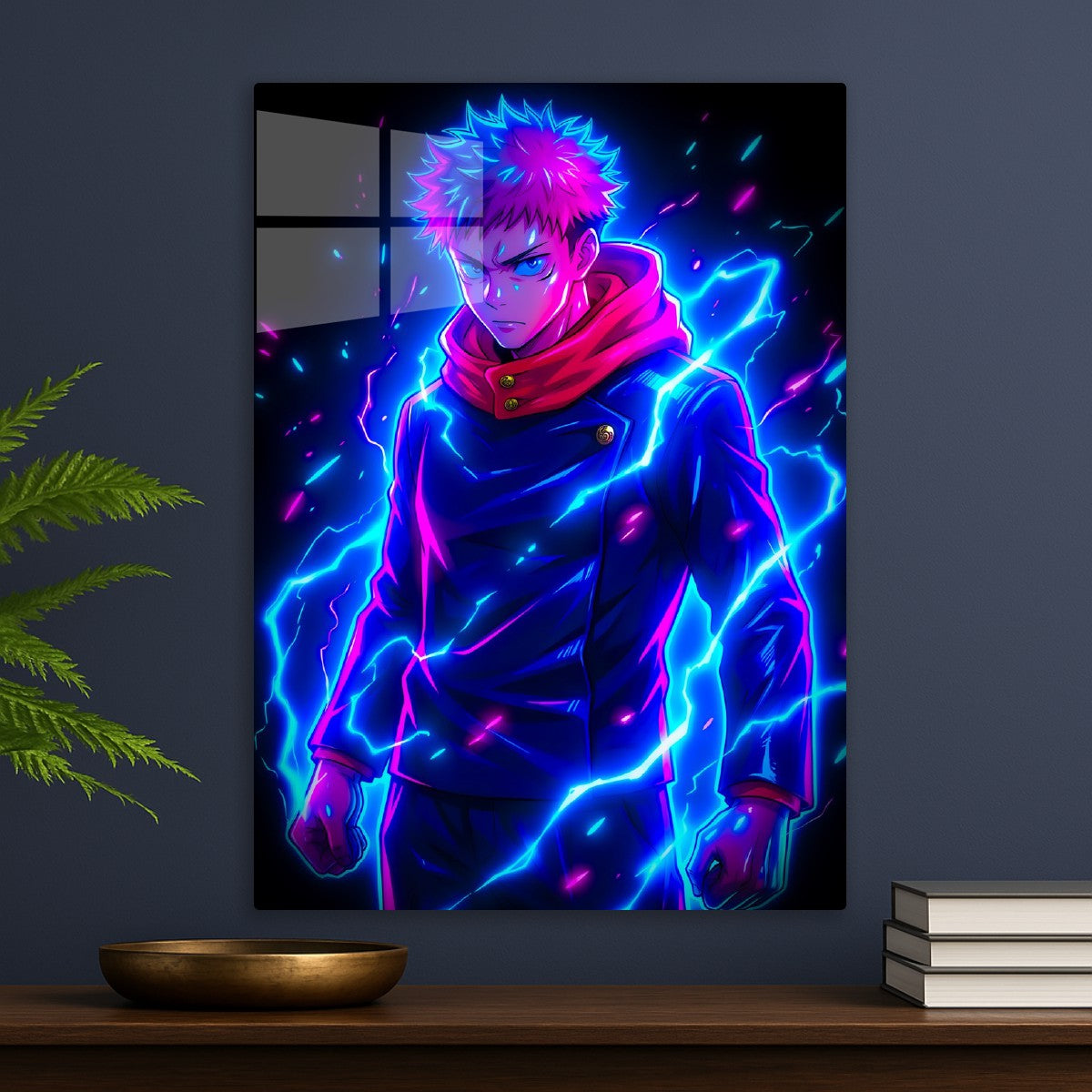 Yuji Itadori Neon Surge, Jujutsu Kaisen