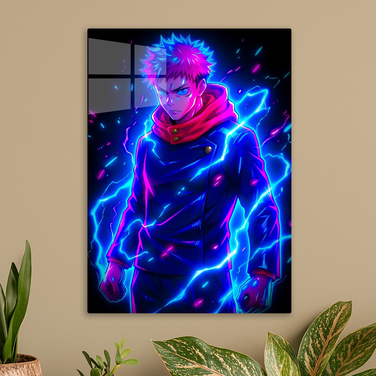 Yuji Itadori Neon Surge, Jujutsu Kaisen