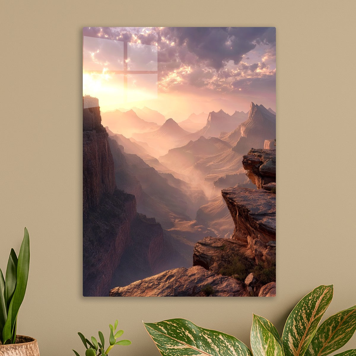 Majestic Landscape at Sunset