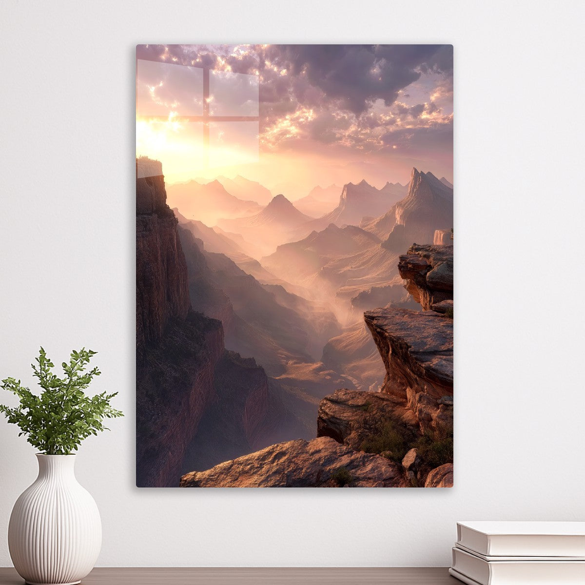 Majestic Landscape at Sunset