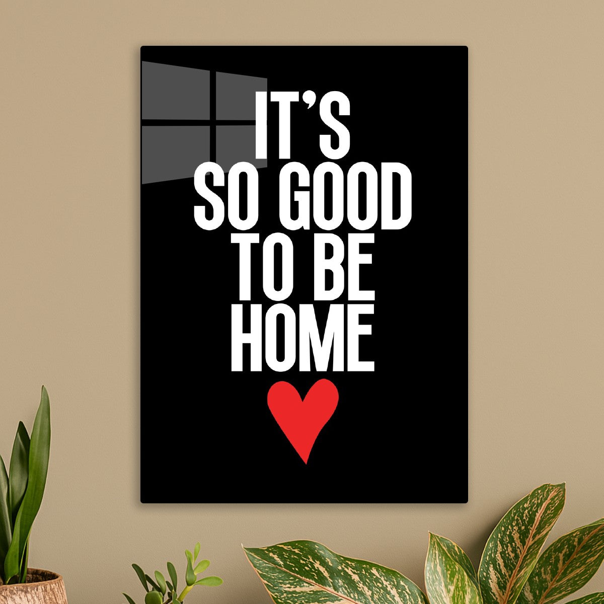 It feels so good to be home