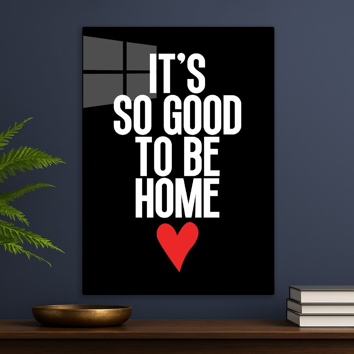 It feels so good to be home