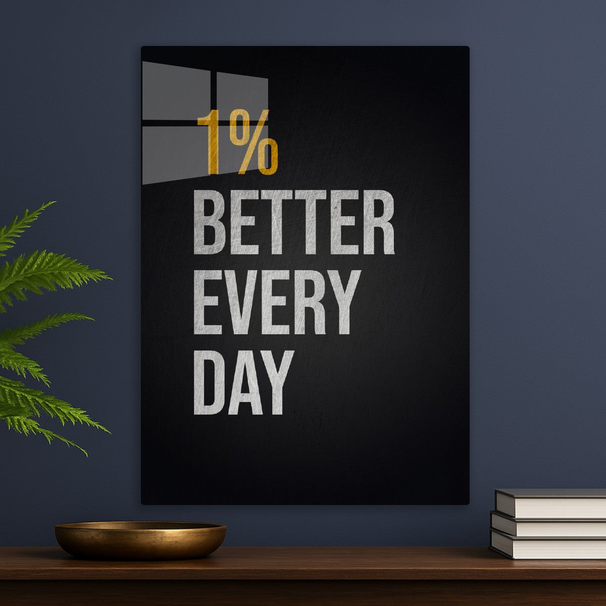 Motivational Quote 1% better every day