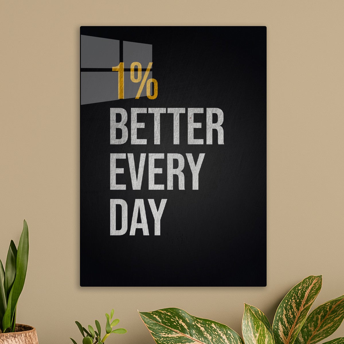 Motivational Quote 1% better every day