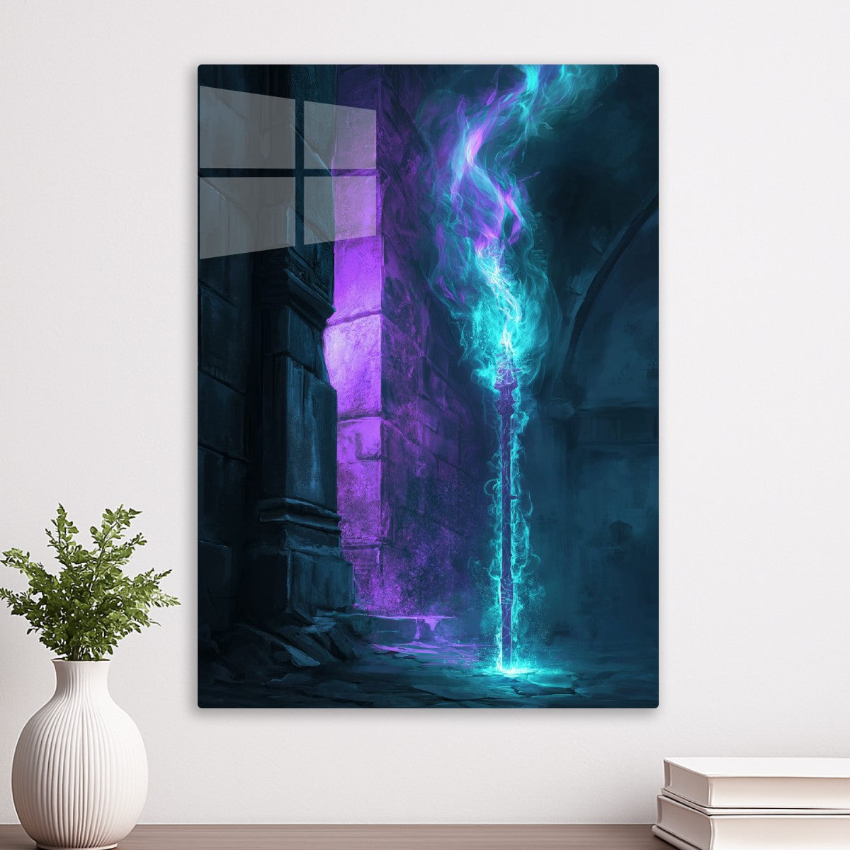 Spectral Magic Staff