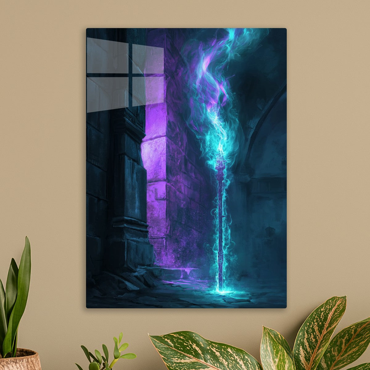 Spectral Magic Staff