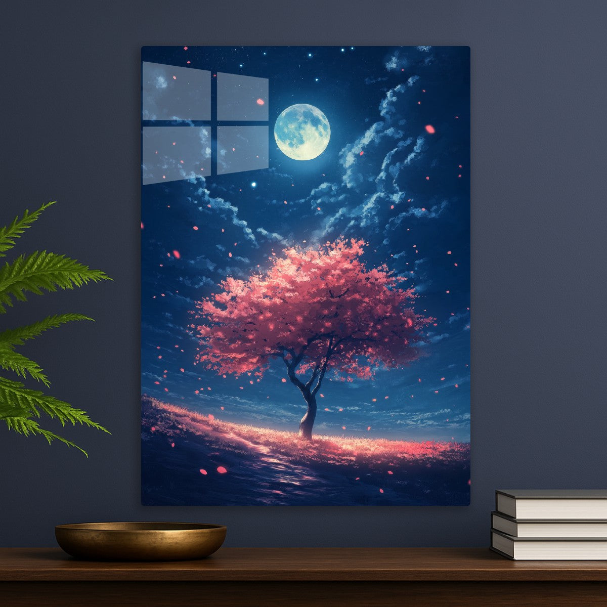 Moonlit Cherry Bloom