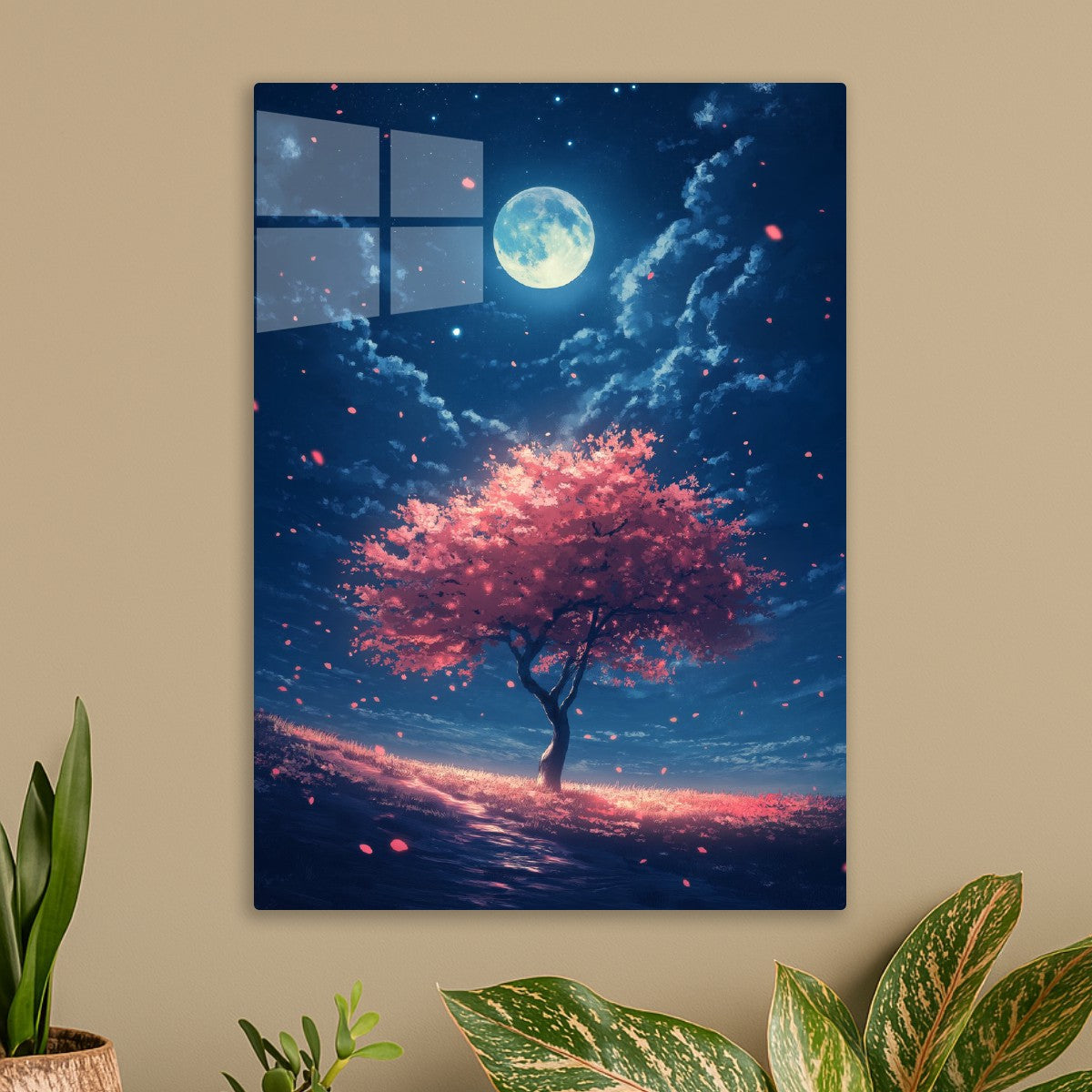 Moonlit Cherry Bloom