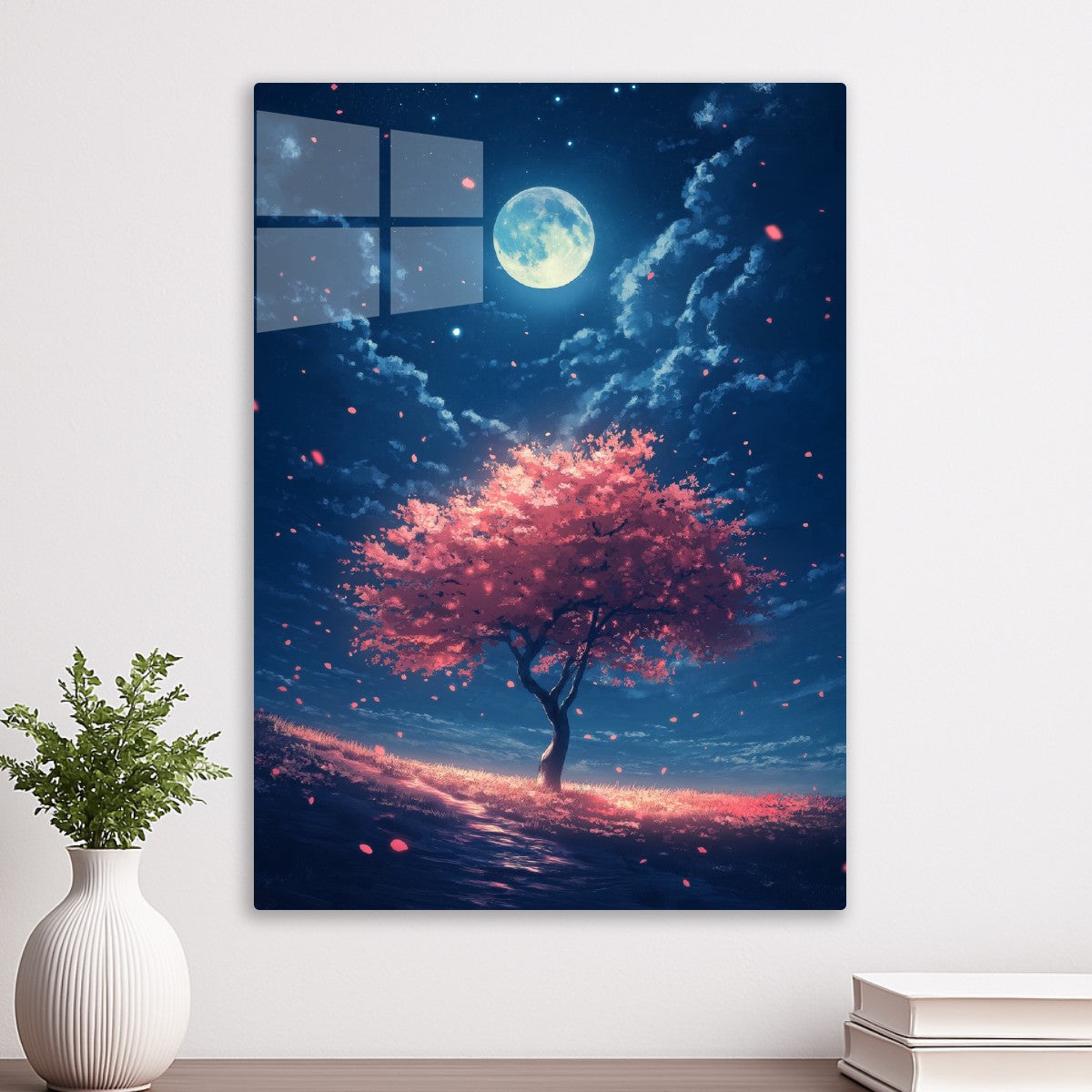 Moonlit Cherry Bloom