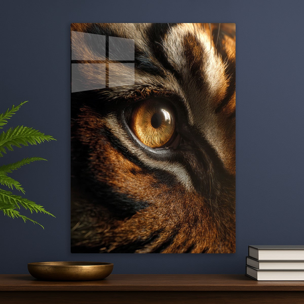 Tiger's Eye Close Up