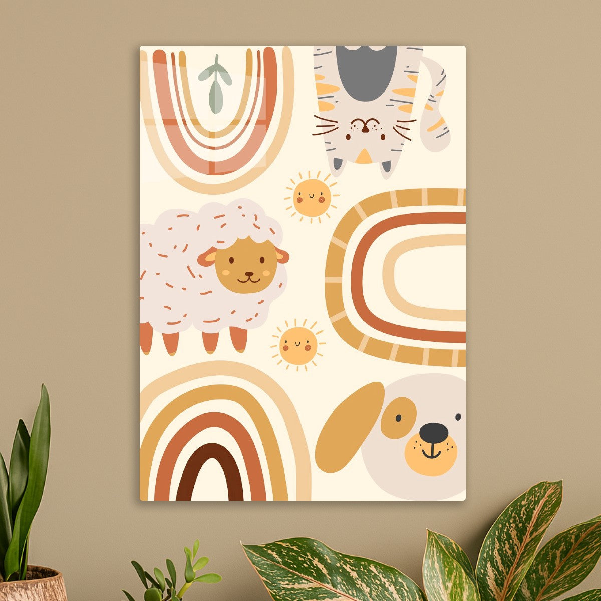 Cute Animals & Rainbows Nurser