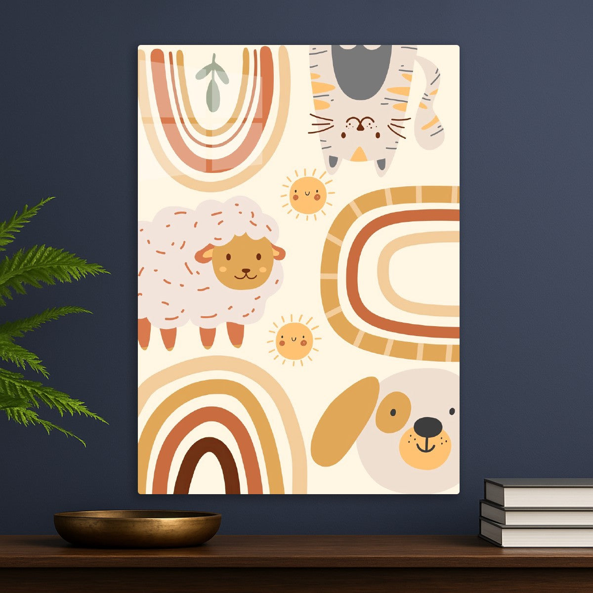 Cute Animals & Rainbows Nurser