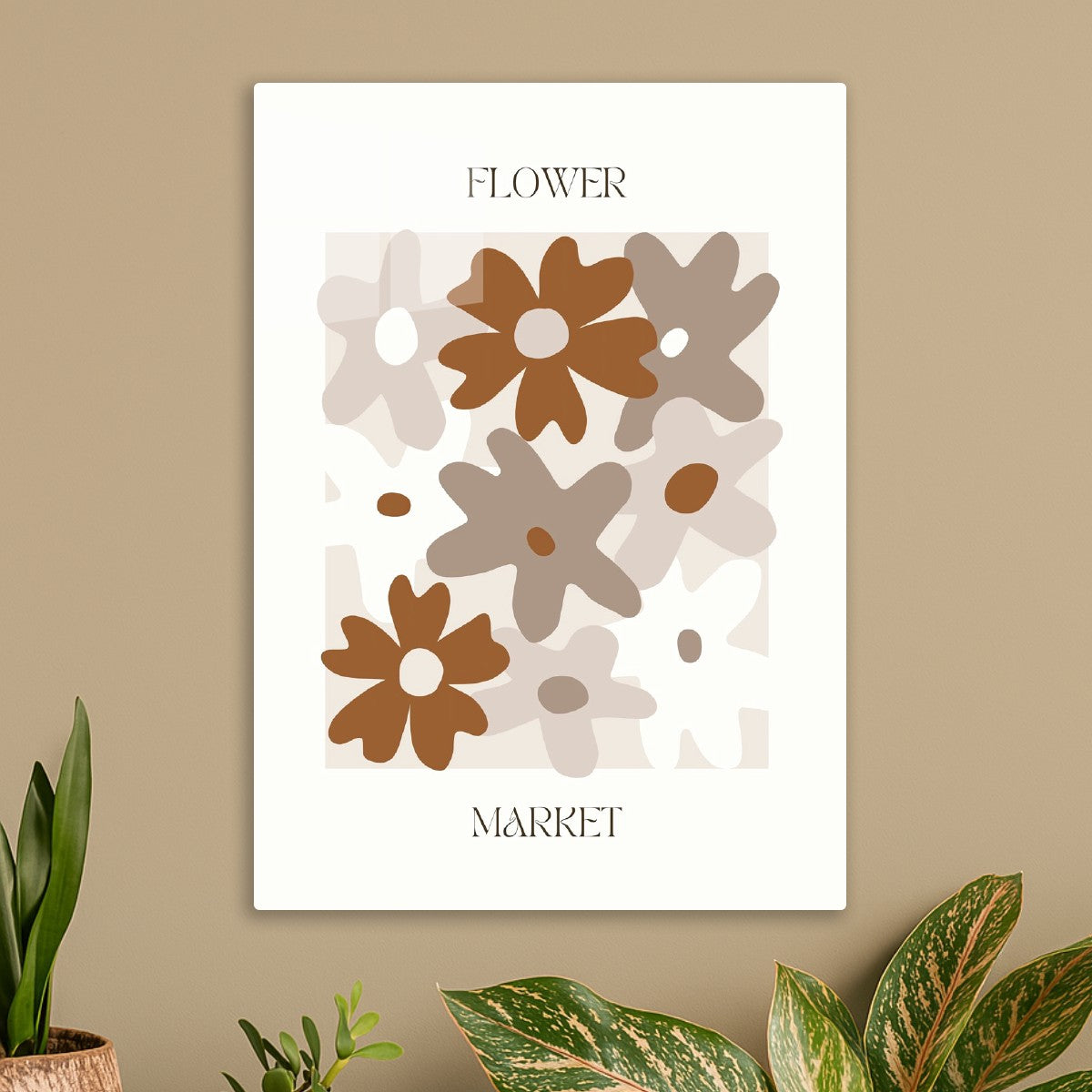 Flower Market Abstract