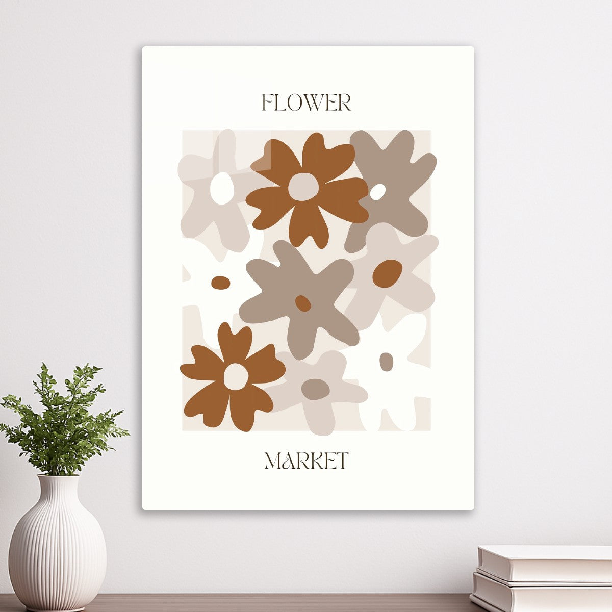 Flower Market Abstract