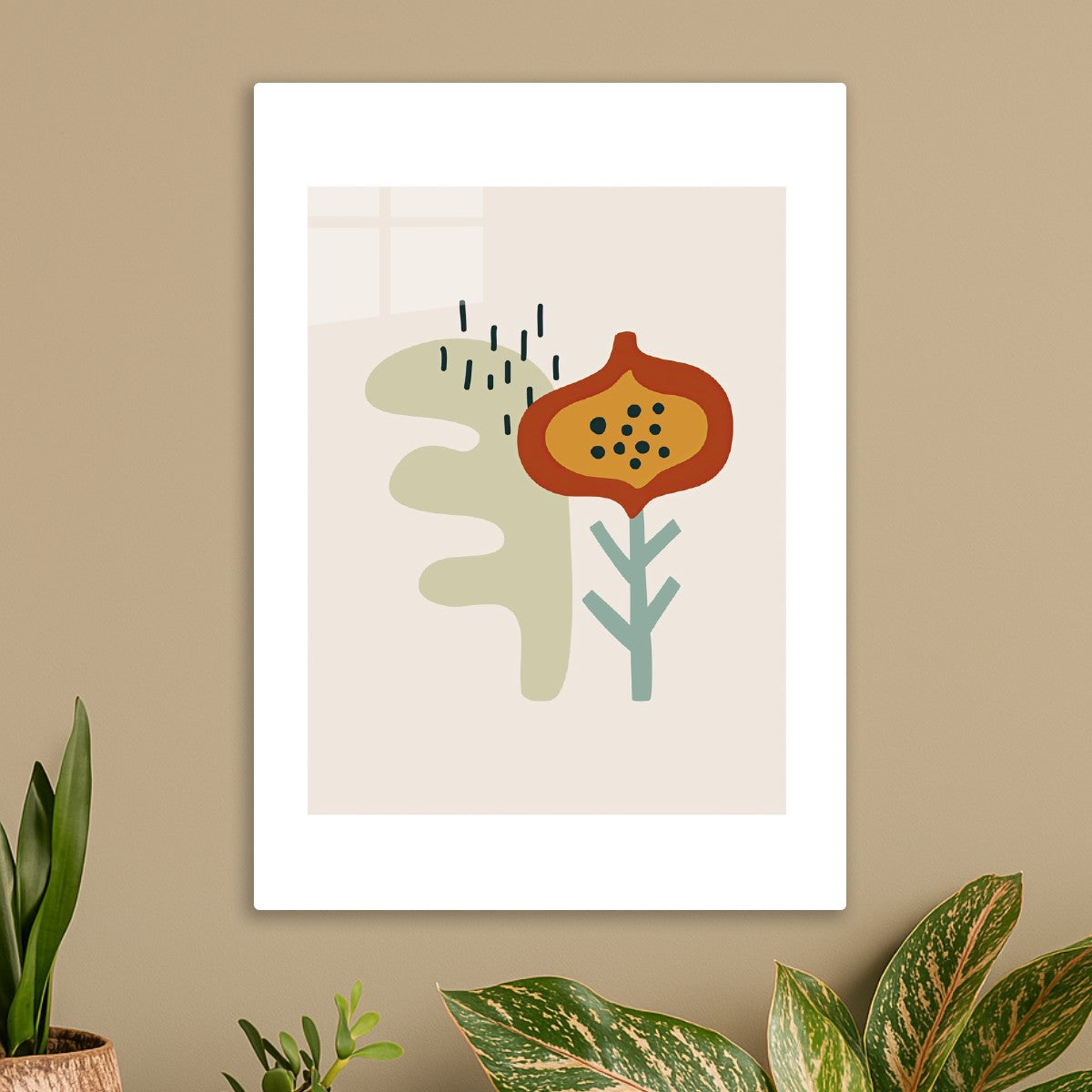 Abstract Botanical Minimalism