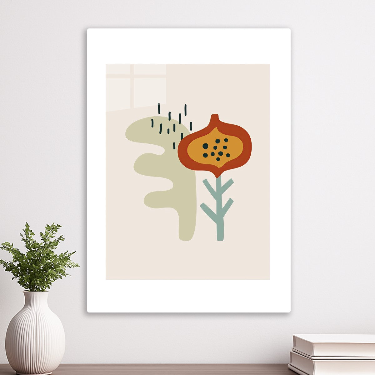 Abstract Botanical Minimalism