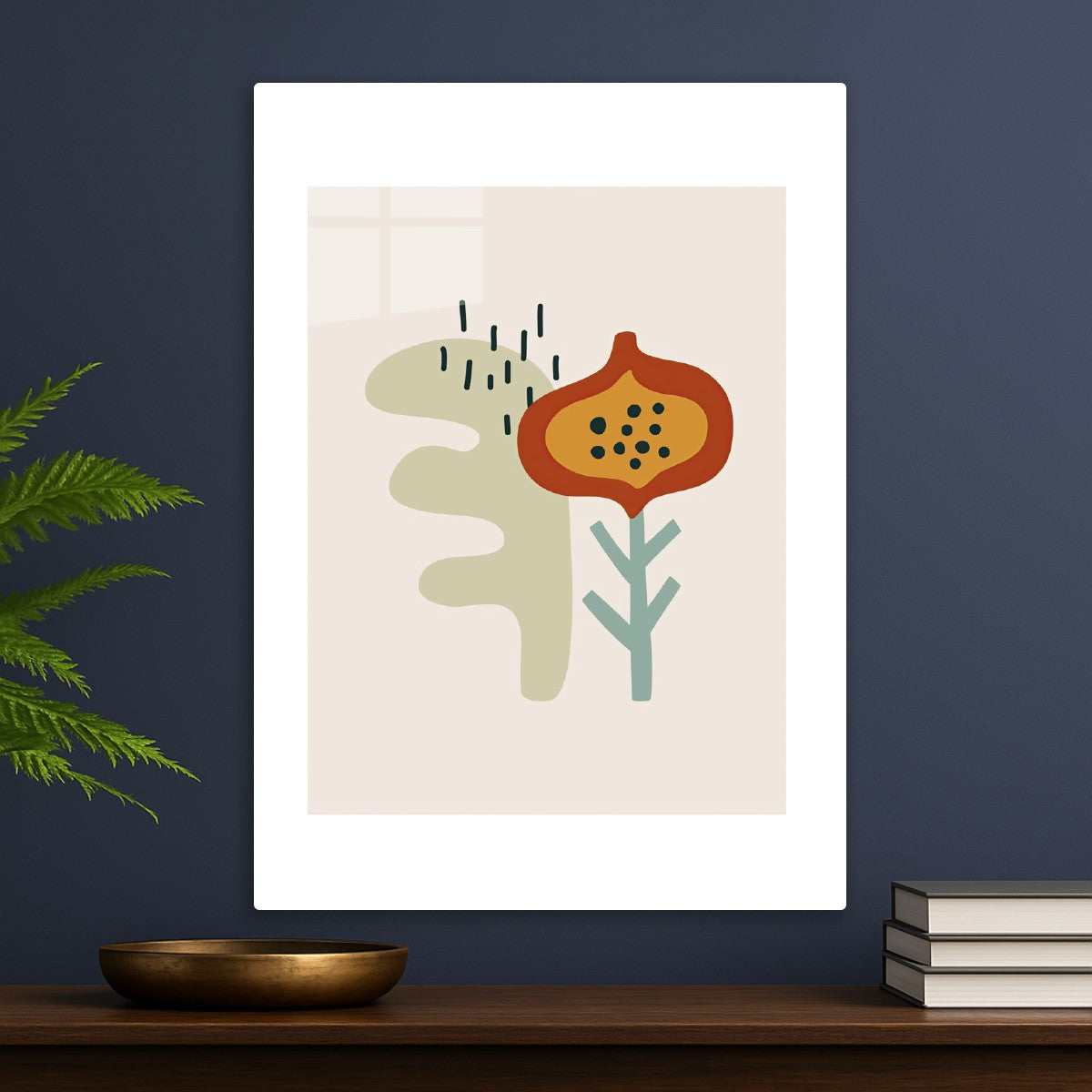 Abstract Botanical Minimalism