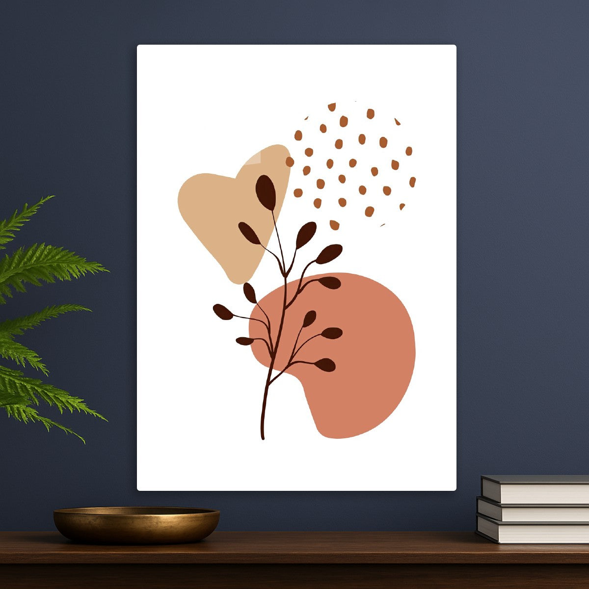 Abstract Botanical Shapes