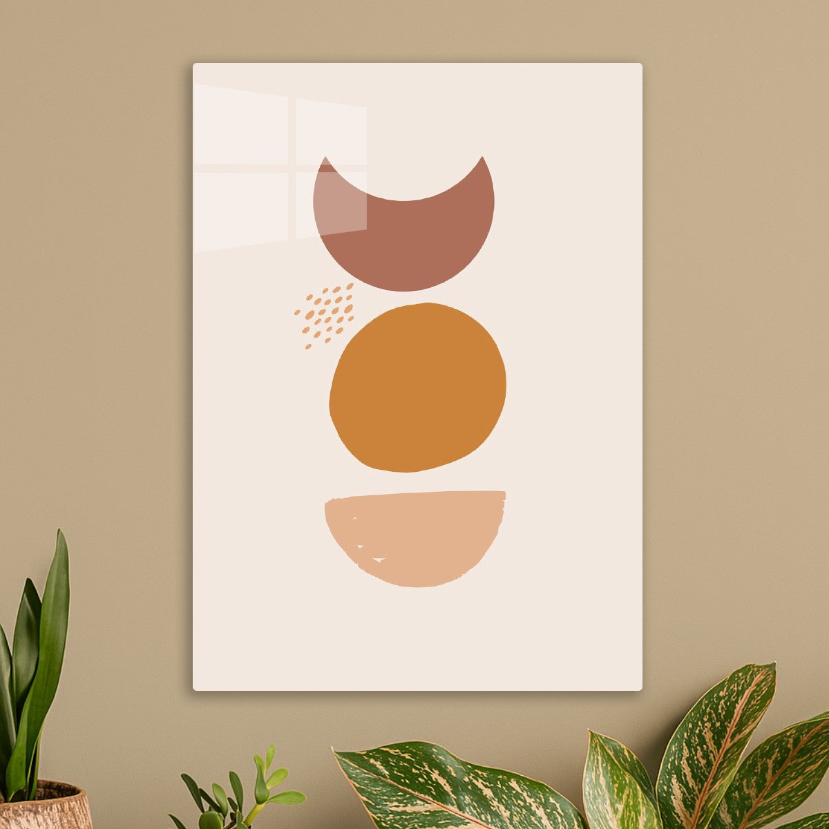 Stacked Abstract Shapes