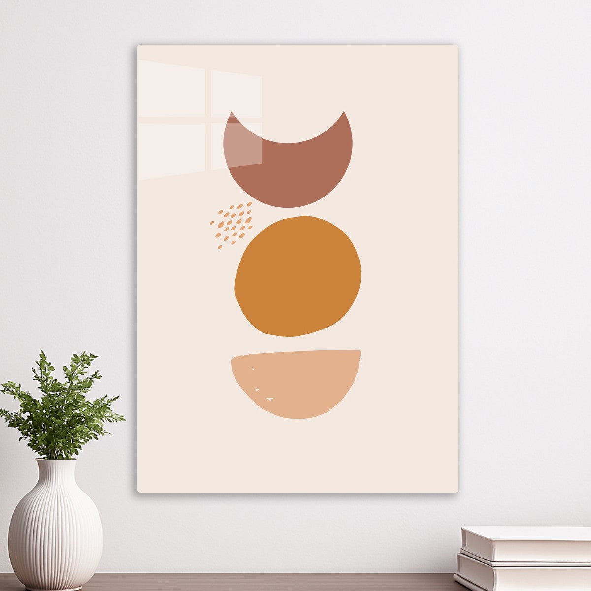 Stacked Abstract Shapes