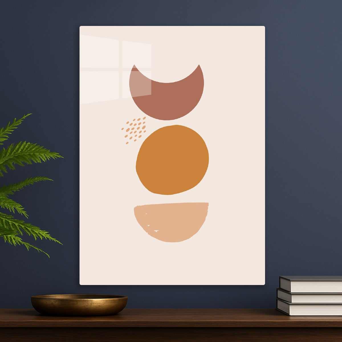 Stacked Abstract Shapes