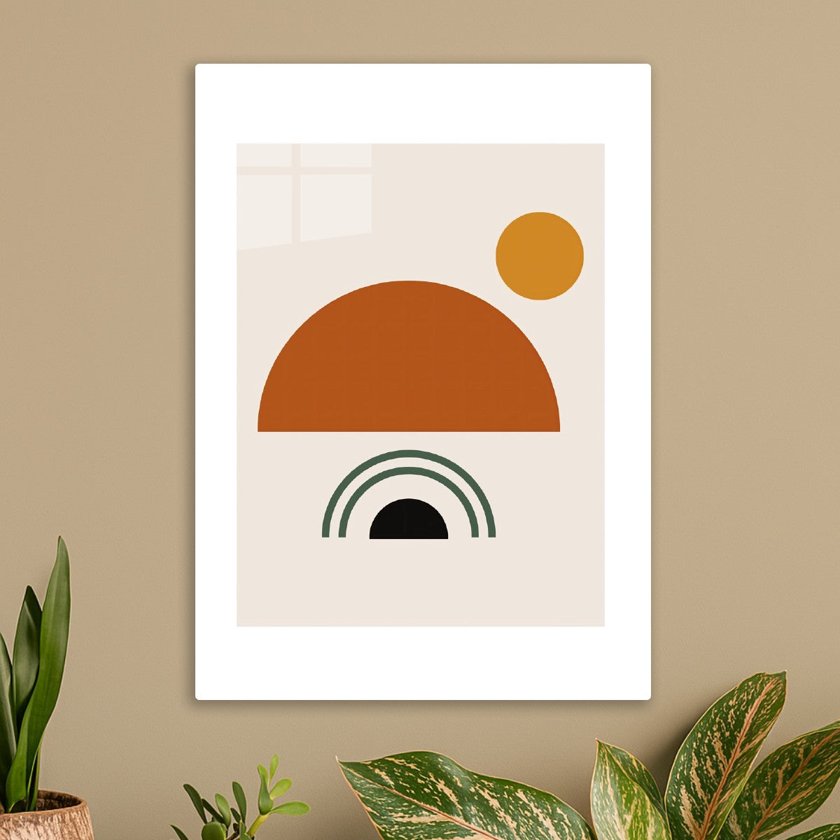 Modern Sunset Geometry