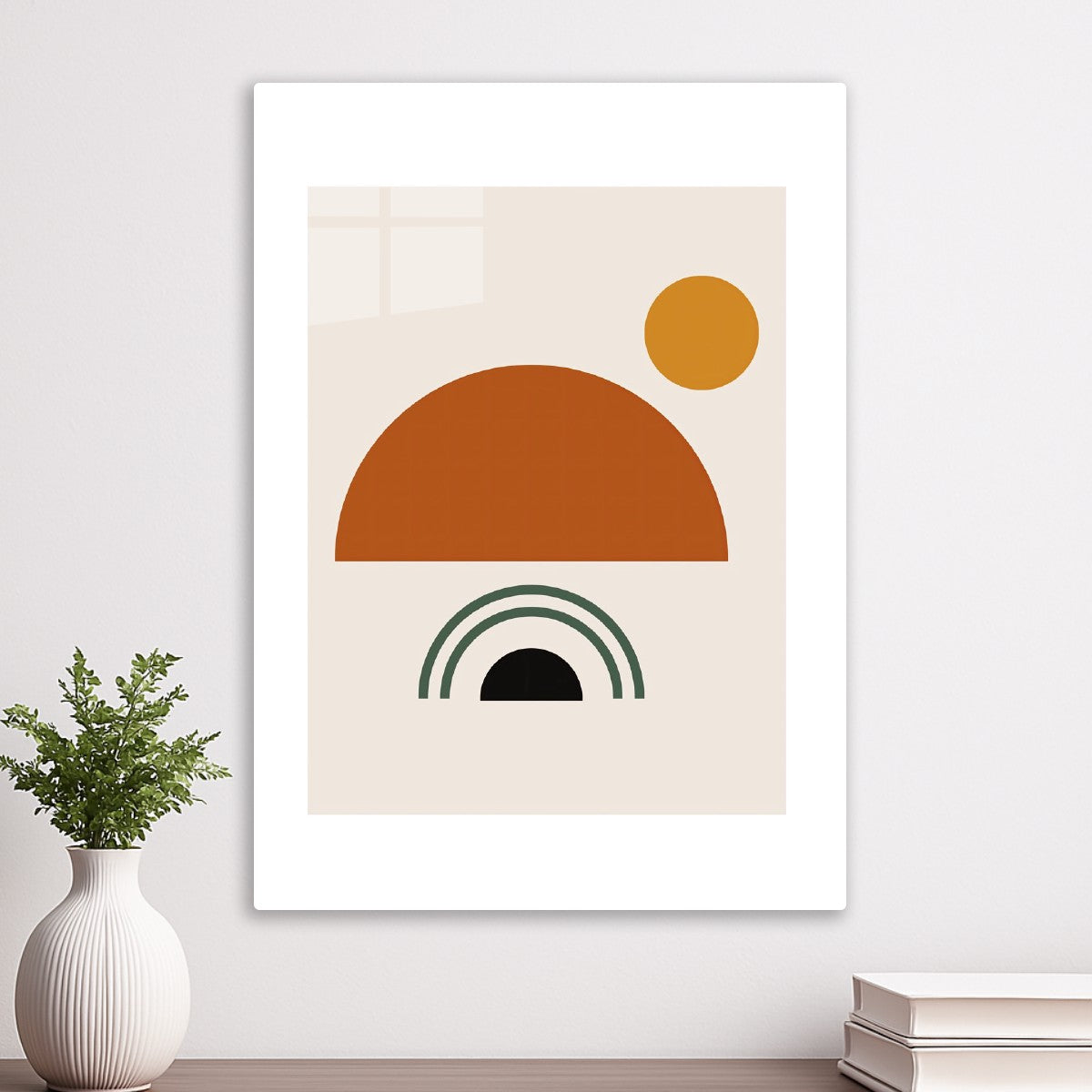 Modern Sunset Geometry