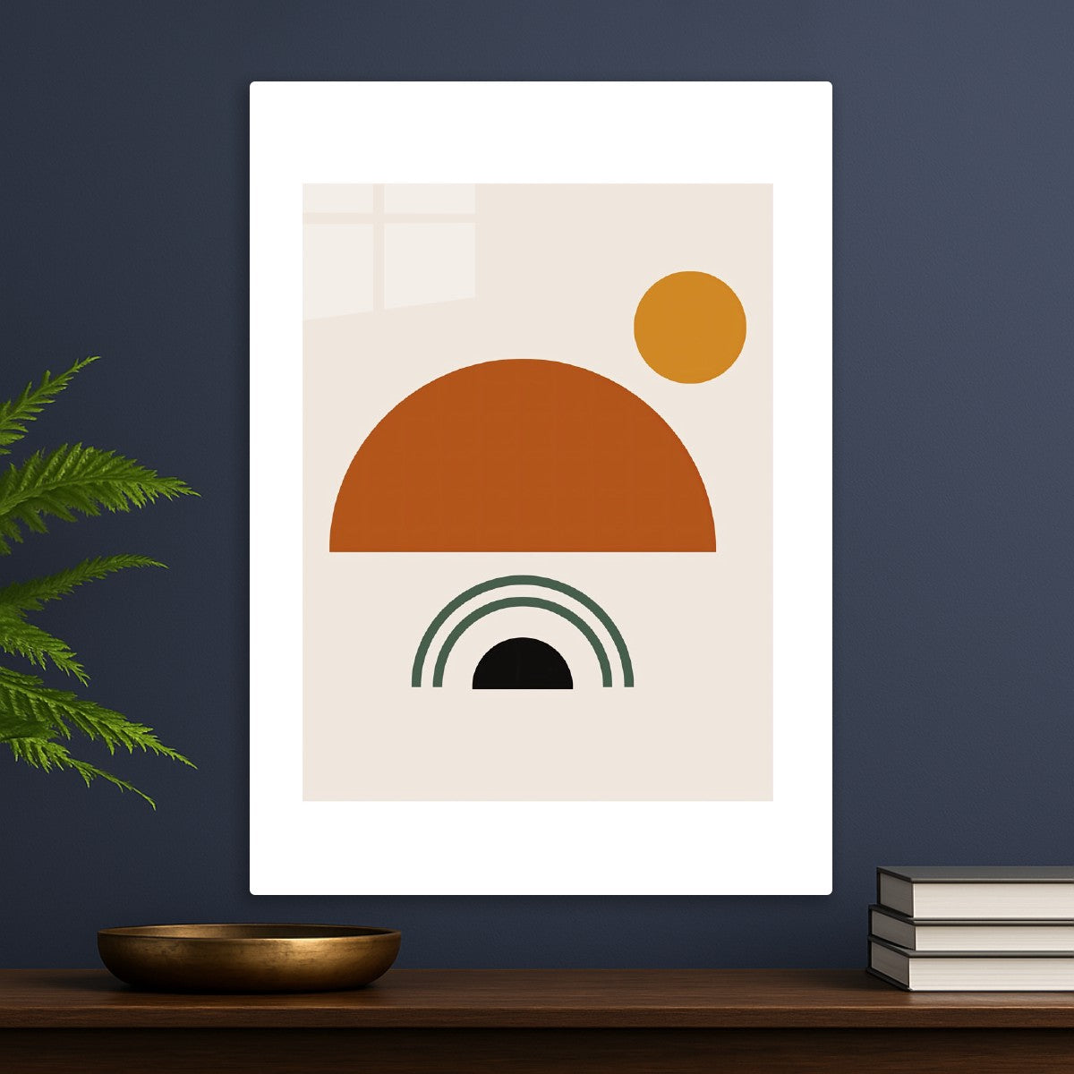 Modern Sunset Geometry