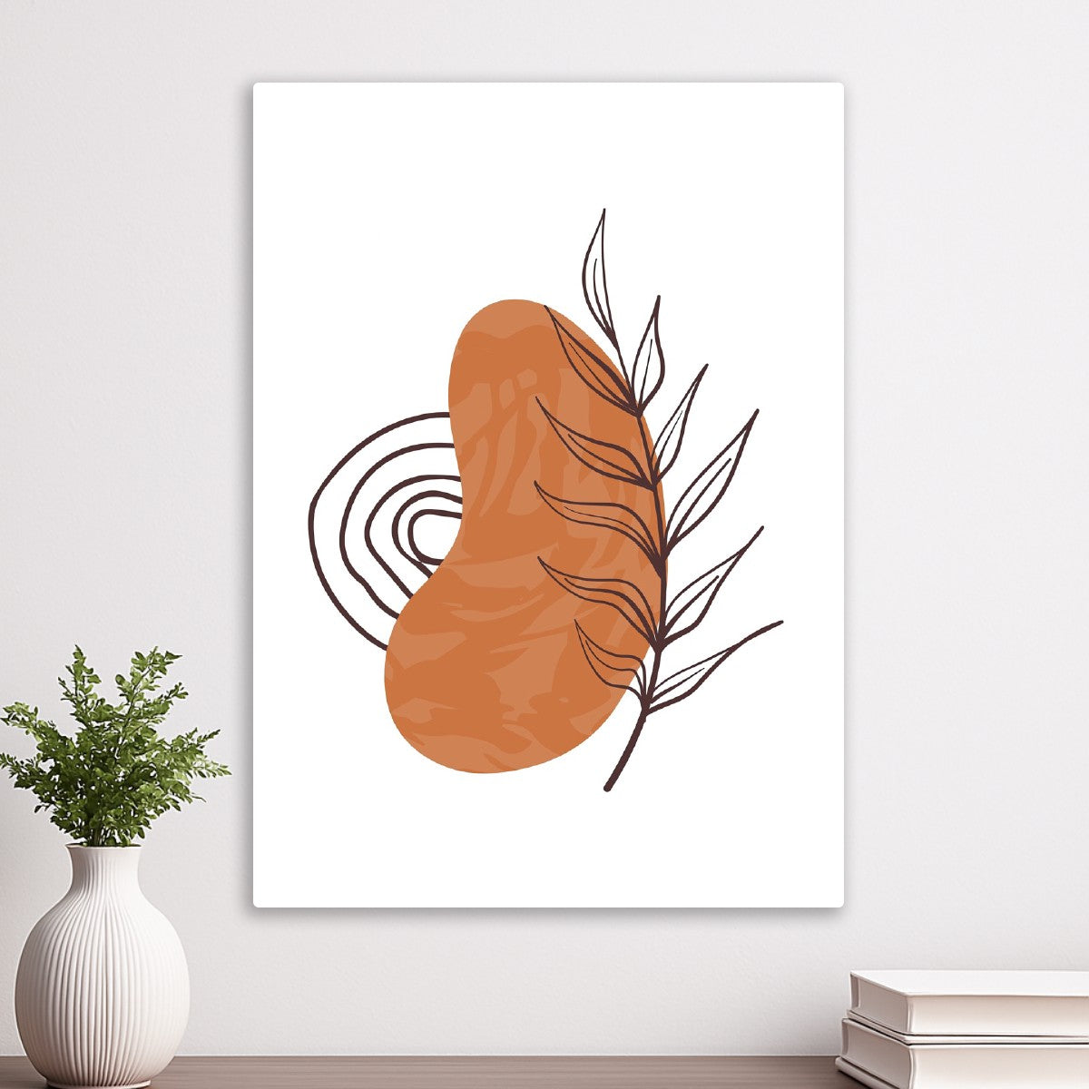 Abstract Botanical Line 