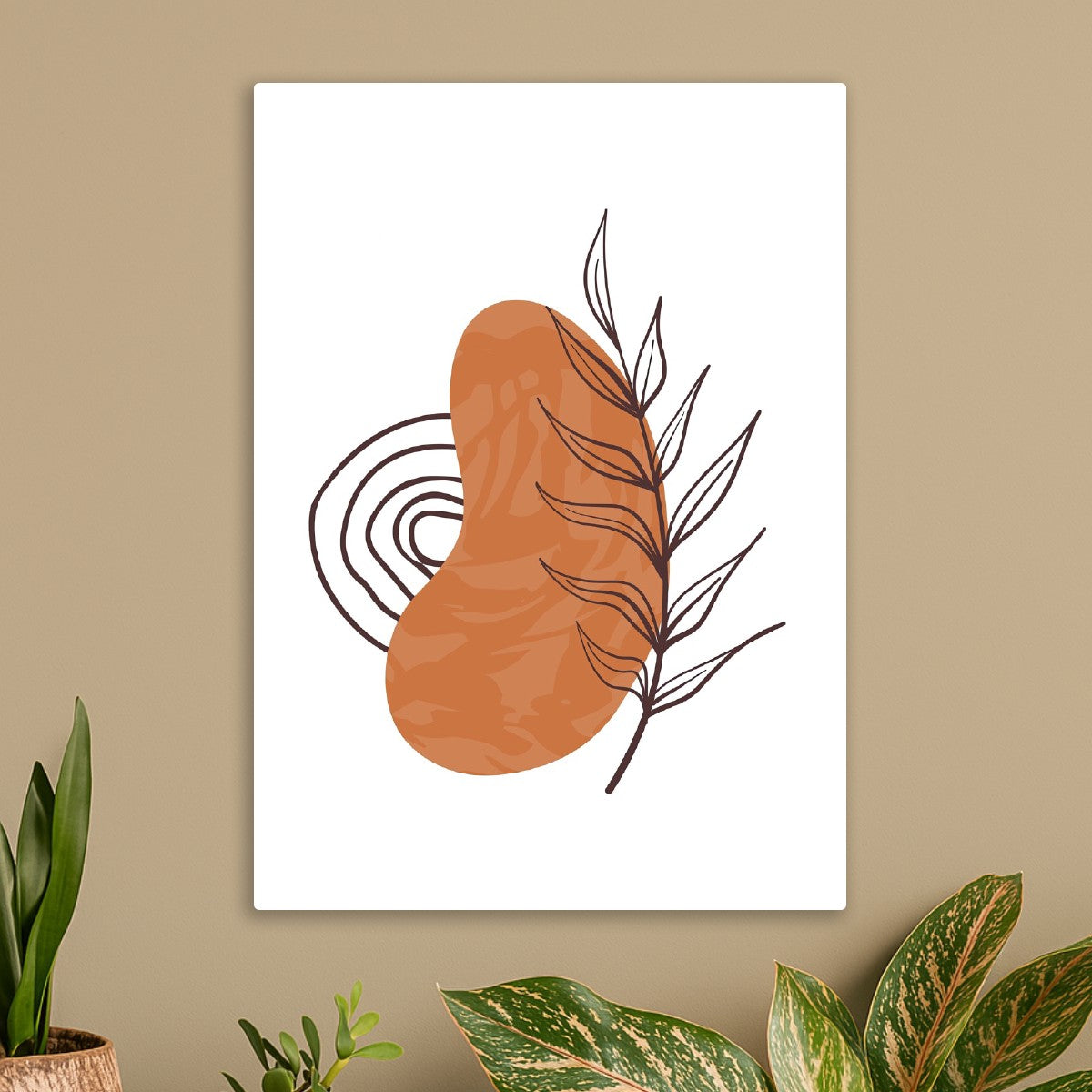 Abstract Botanical Line 