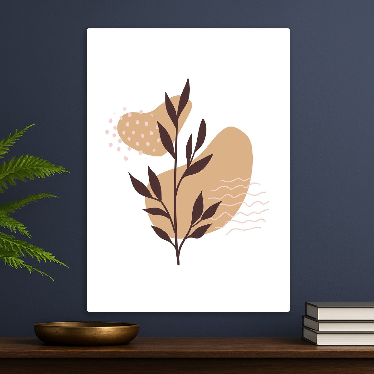 Soft Abstract Botanical