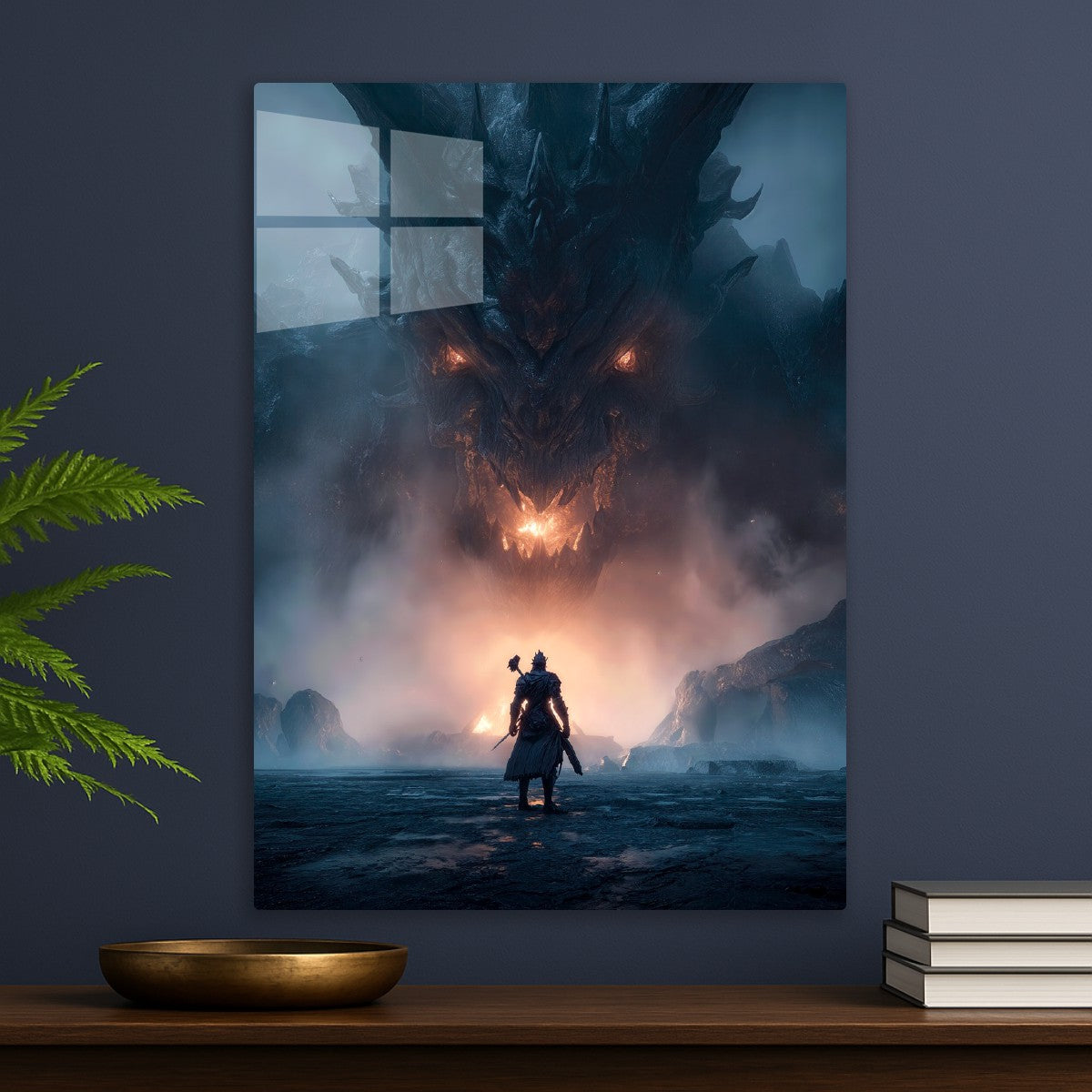 Medieval Warrior Stands Alone