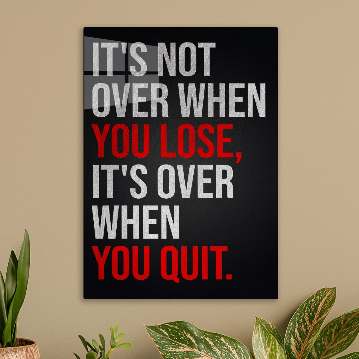 It's Not Over When You Lose