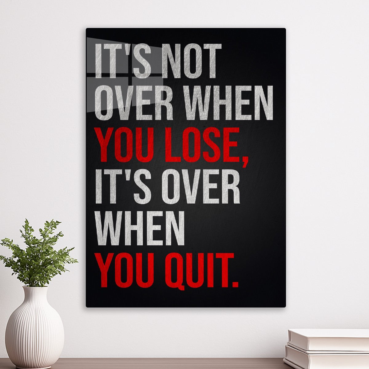 It's Not Over When You Lose