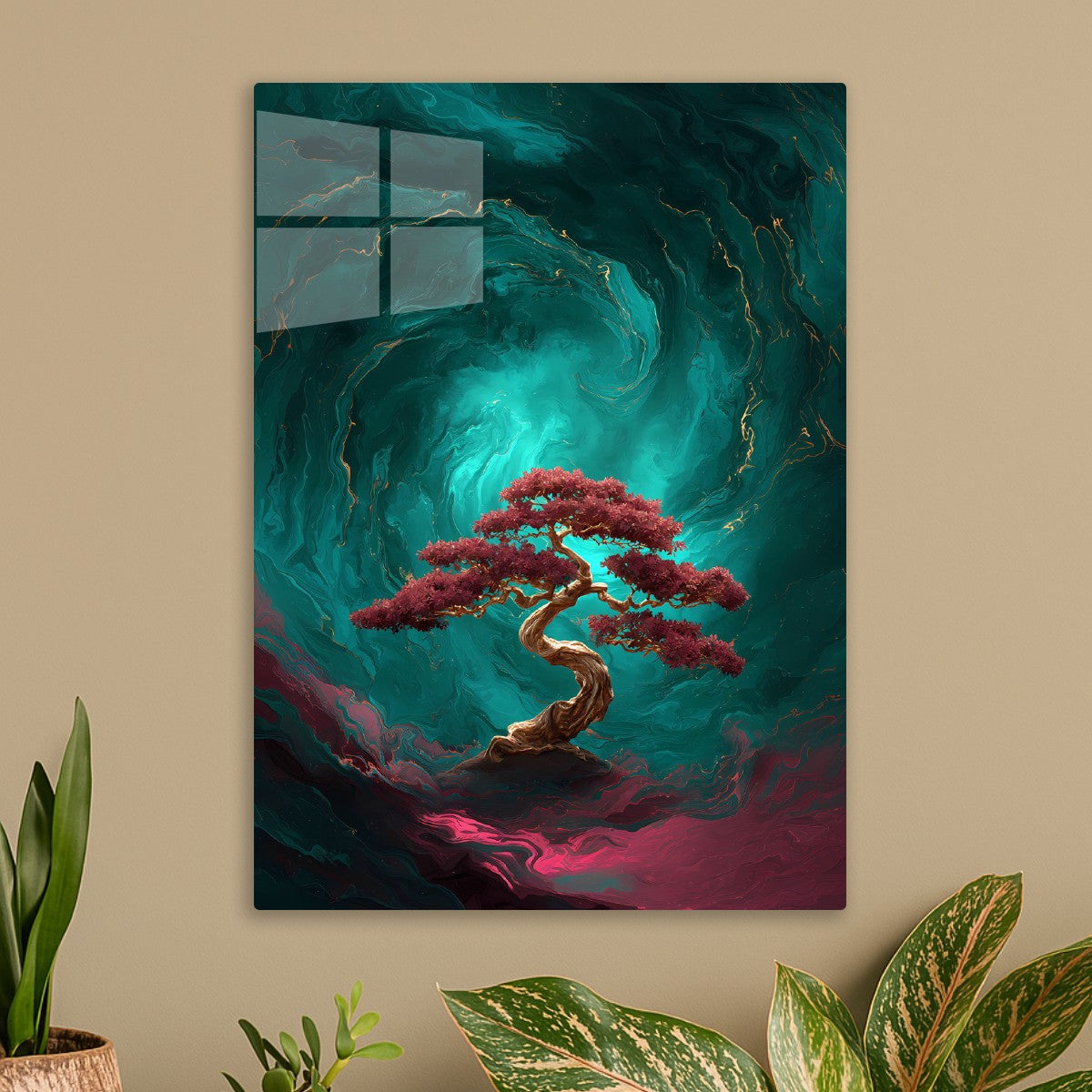 Bonsai Japan Abstract Cosmic