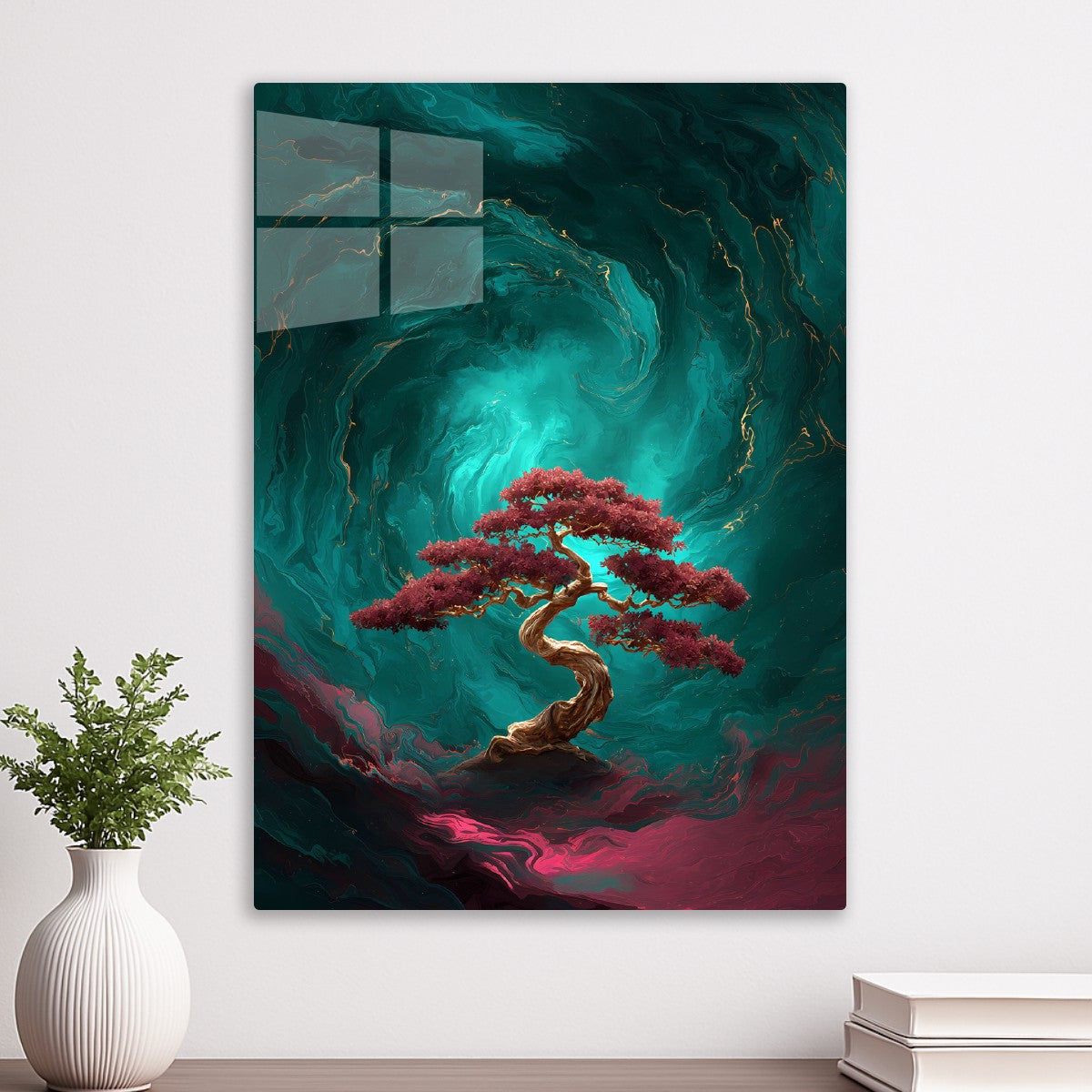 Bonsai Japan Abstract Cosmic