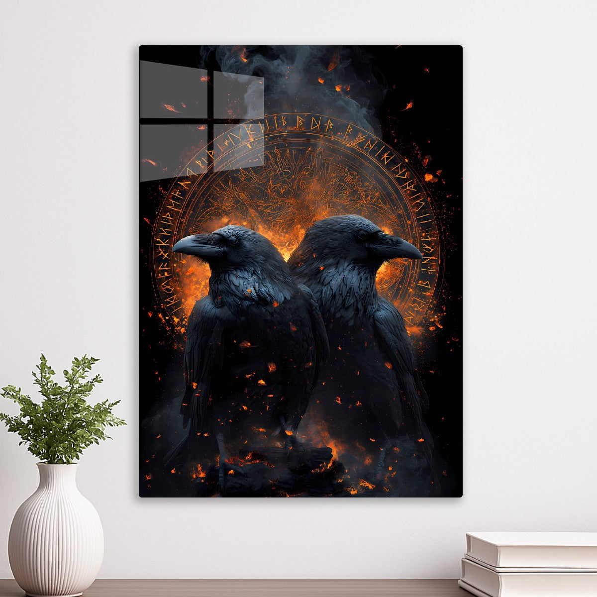 Nordic Norse Hugin Munin Crow