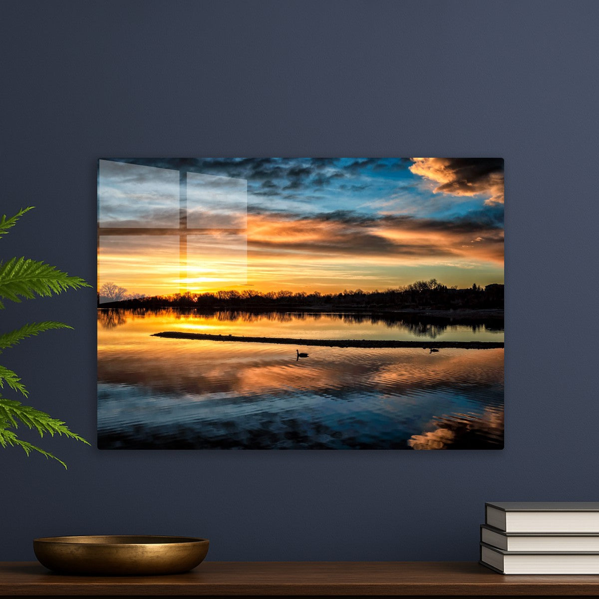 Colorful Lake Sunrise